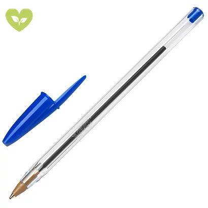 BIC Cristal Soft Penne a Sfera Blu Punta Media - immagine 2